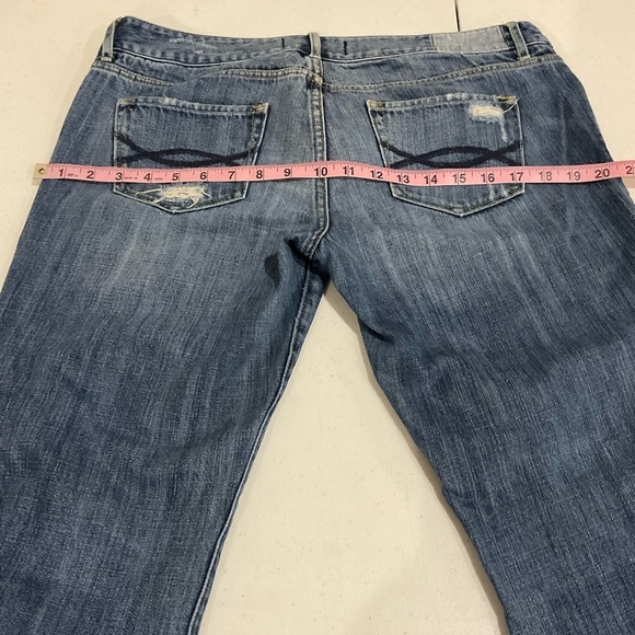 Vintage Abercrombie & Fitch Distressed Jeans Med Wash Women’s Size 10 - Picture 11 of 14